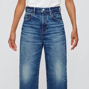 MOUSSY Women's Blue and Navy Jeans